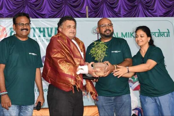 విద్యతో పేదరిక నిర్మూలన – వాల్మీకి ఫౌండేషన్ చైర్మన్