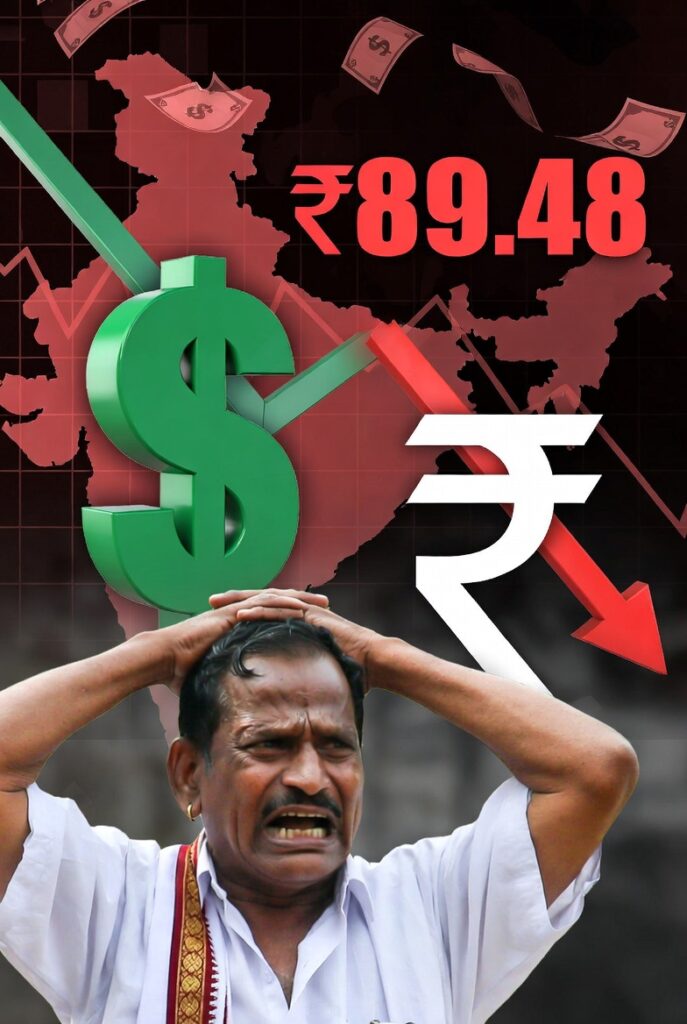 One Dollar reaches Rs.89.48
