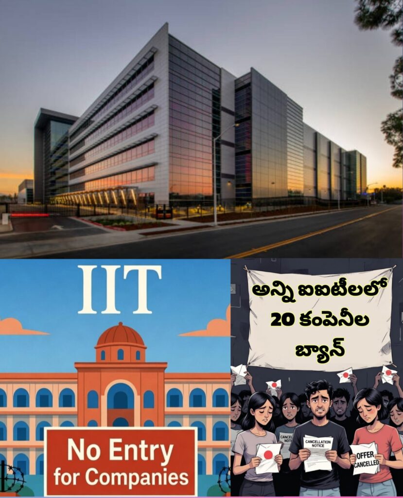 IITs Banned 20 Companies