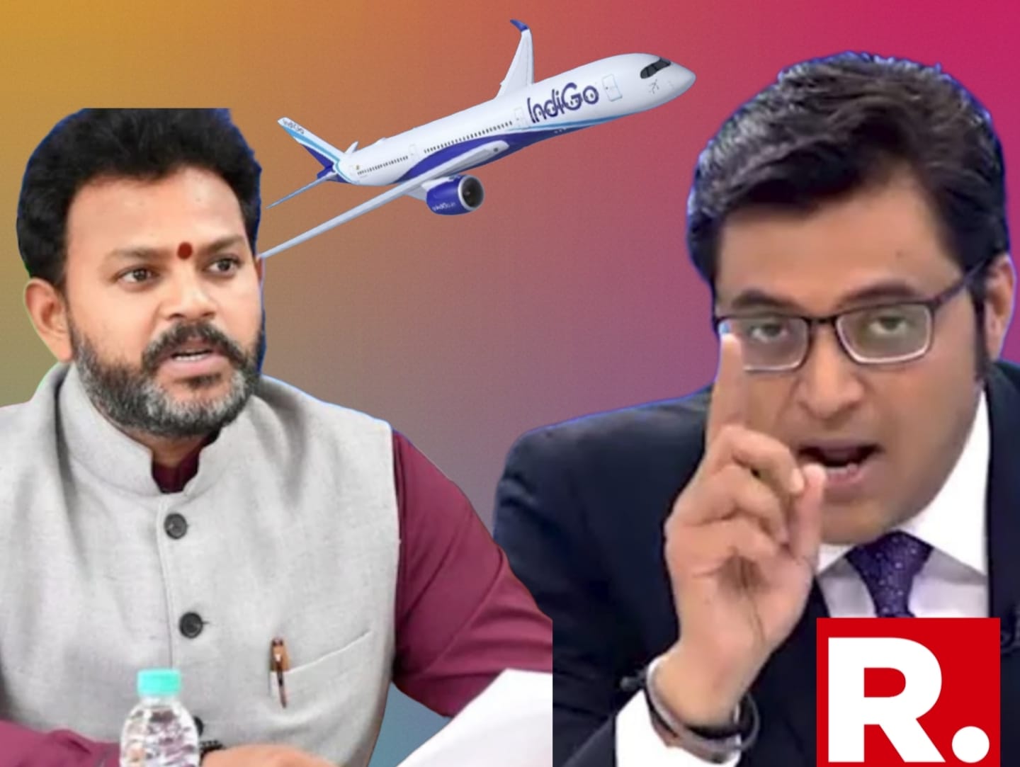Arnav Goswamy comments Civil Aviation Minister