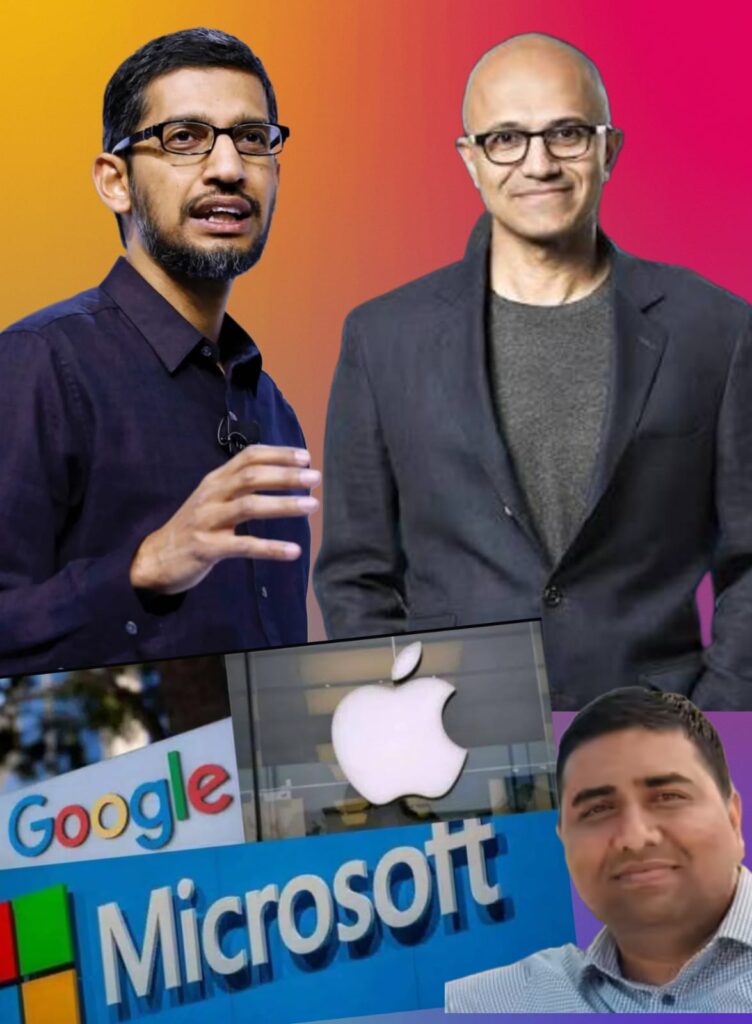 Indian Talents at Google, Microsoft and now at APPLE