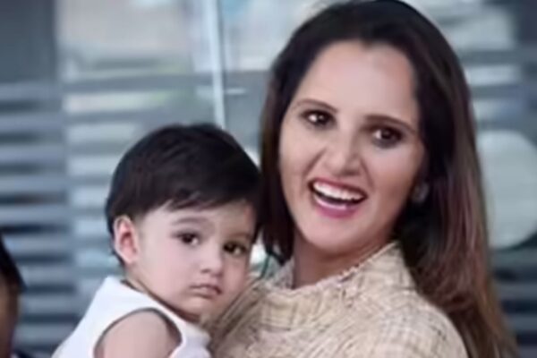 Sania Mirza and with her' Son