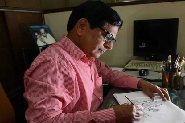 Cartoonist Eenadu Sreedhar