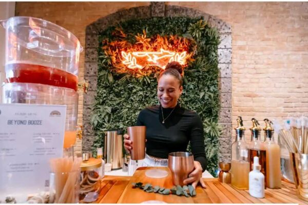 Alternative drink by Yasmeen Santos instead of Alcohol