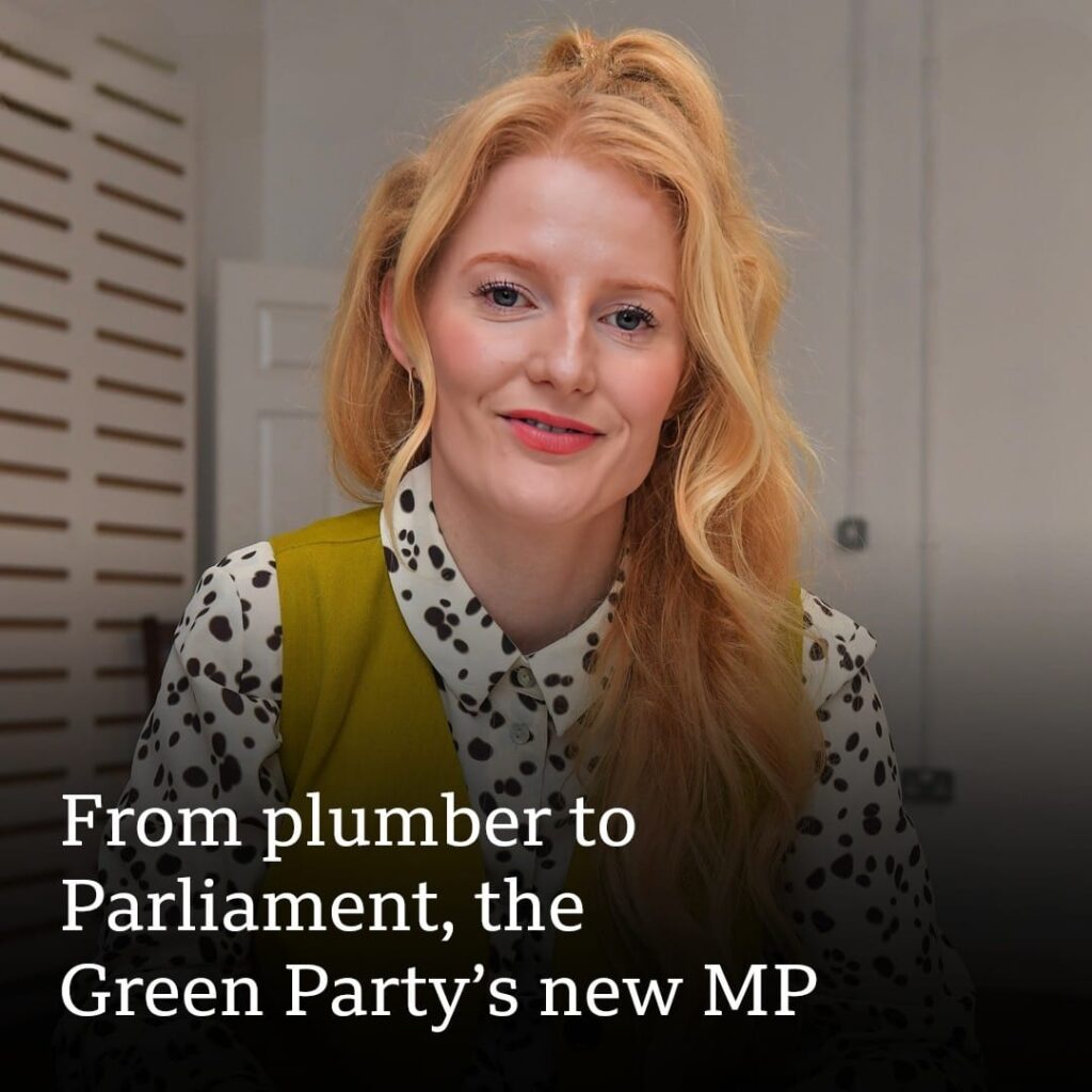 Hanna Spensors Plumber elects As MP