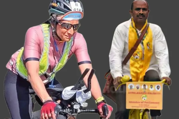 MP Kalisetti Supports Cyclist Vandana