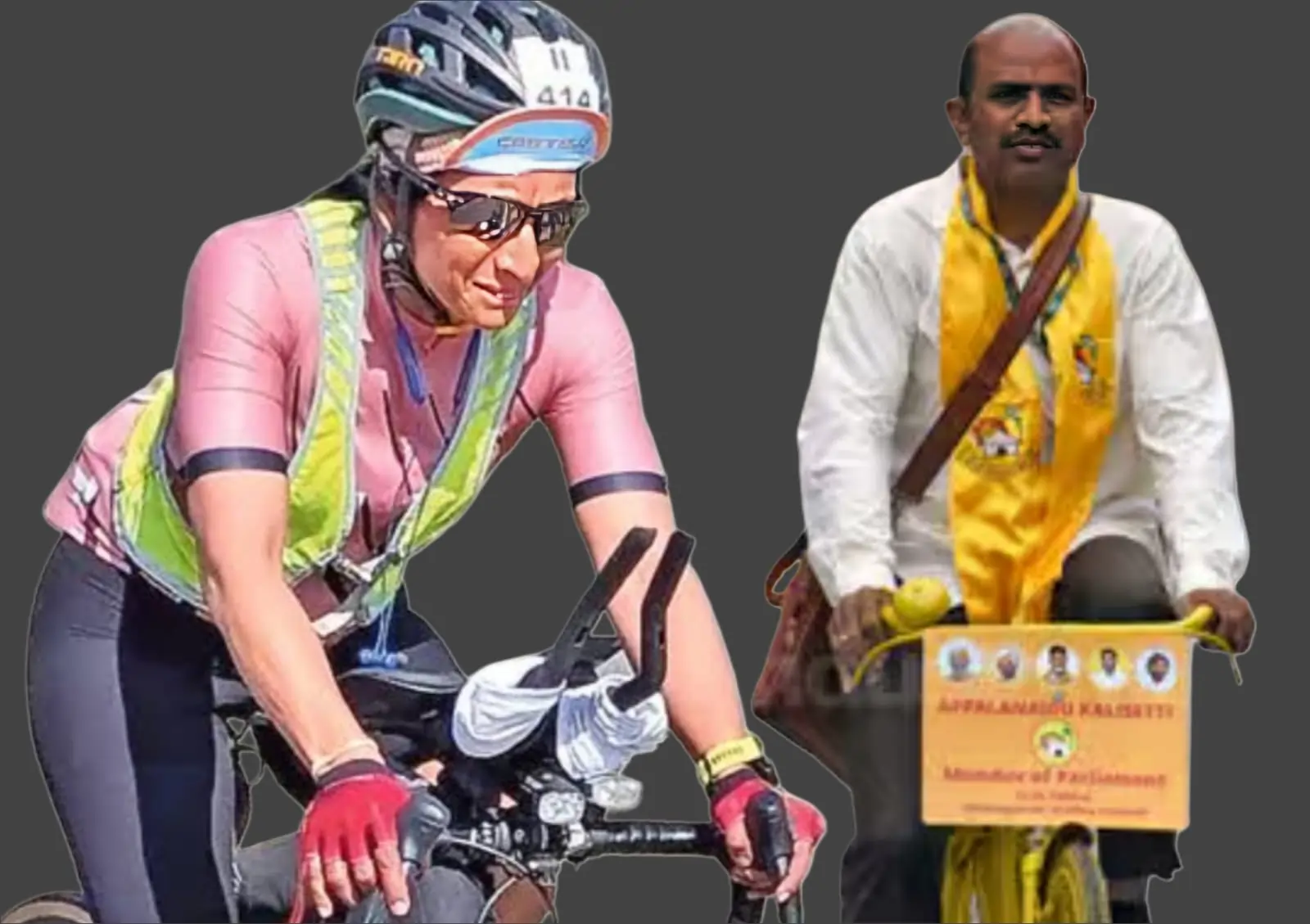 సైకిలిస్టుకు సైకిల్ వీరుడి అభి’వందన’ – రేస్ అక్రాస్ అమెరికా పోటీలకు వందన ఎంపిక