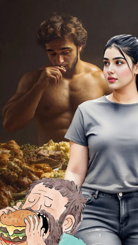 Men Eats Food More than Women