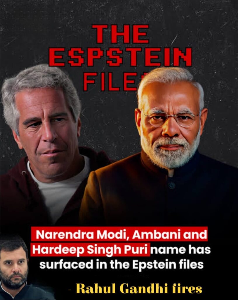 Rahul fires on Epstein File at AI Summit