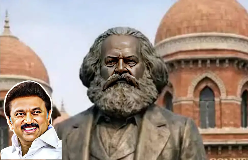 స్టాలిన్ ఇలాకాలో మార్క్స్‌ ముద్ర – మార్క్స్ విగ్రహాన్ని ఆవిష్కరించిన సీఎం