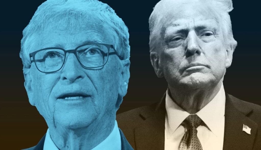 Trump Billgates  grammatically mistakes in messages