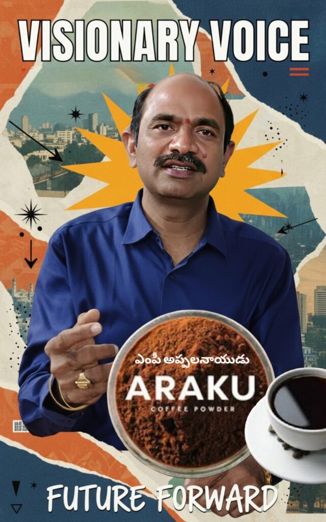 Aaraku Coffee and Appalanaidu
