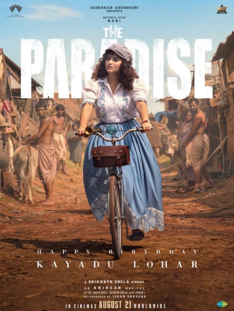 The Paradise Movie Heroine Kayadu Lohar New look