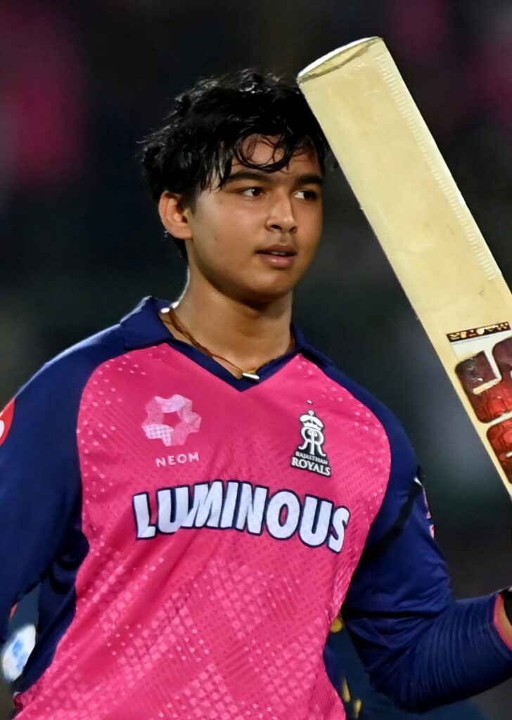 Cricketer Vaibhav Surya Vamsi