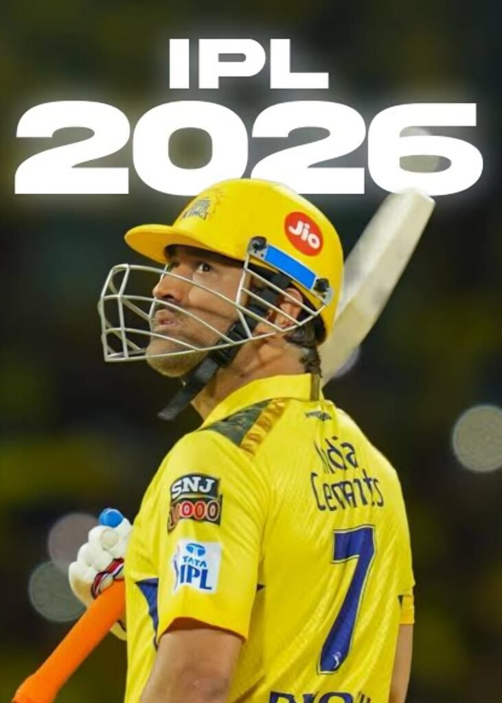 IPL 2026  Dhoni at Uppal Stadium