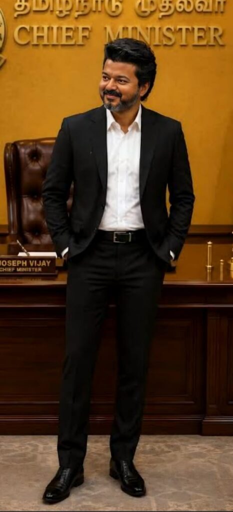 CM Vijay style Look