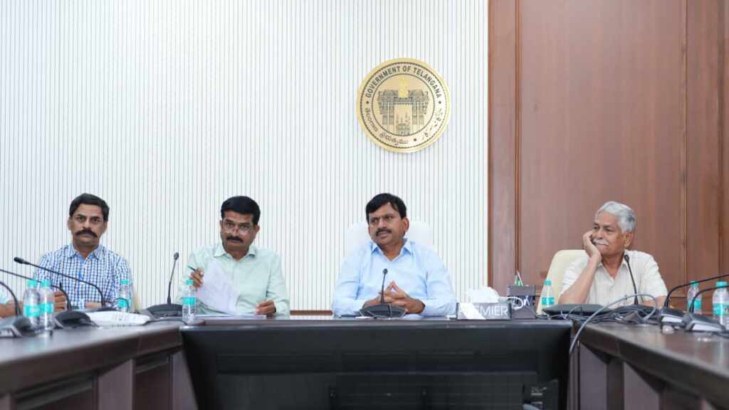 Ponguleti Meeting with Journalist Housing Societies