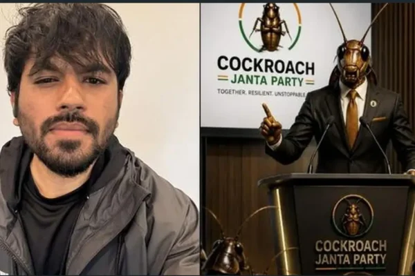Abhijith cockroach janata party