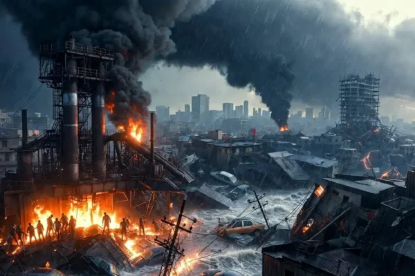 Visakha Steel Plant Fire Accident