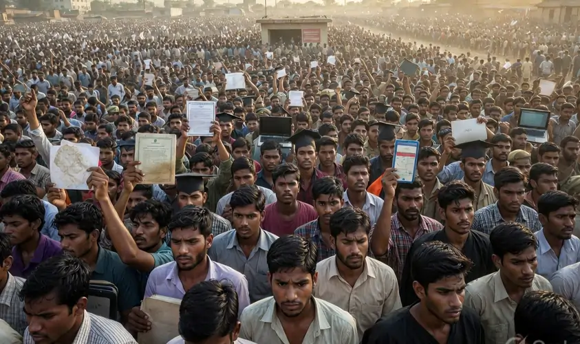 Unemployment in UP