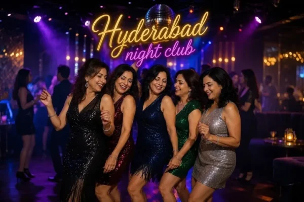 Hyderabad Night Club with Aunties