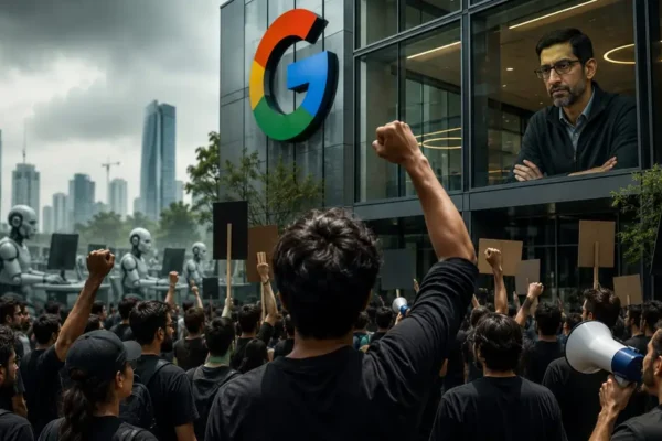 Google Employees Protest against AI