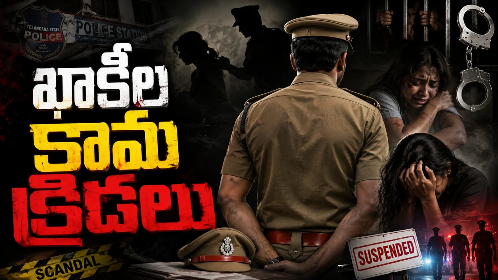 Telangana Police Sexual Harassments