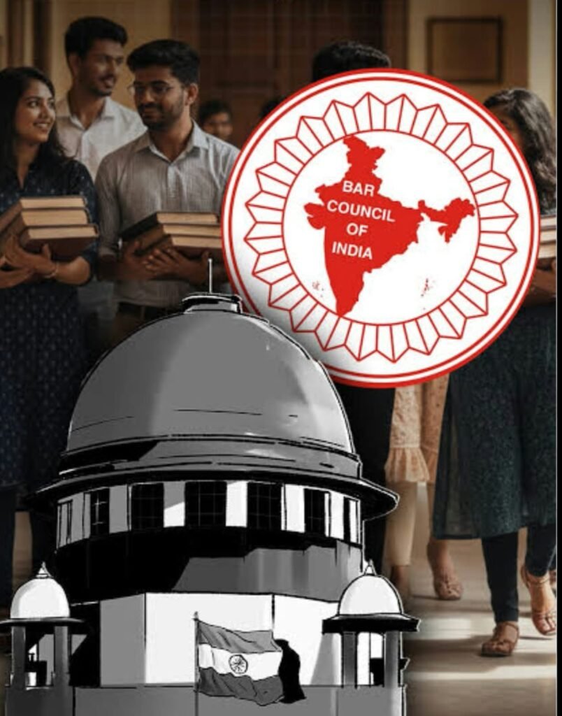 Bar Council of India cancelled the enrollments to Nalsar Lawa Students