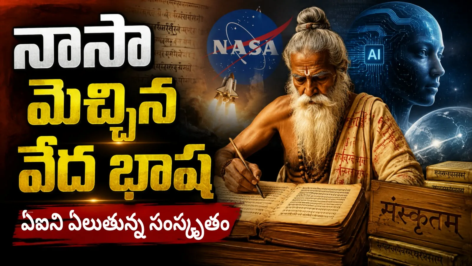 నాసా మెచ్చిన వేద భాష – ఏఐని ఏలుతున్న సంస్కృతం