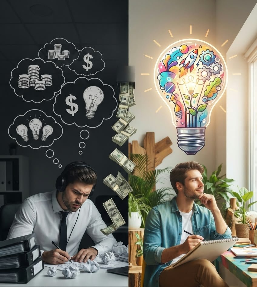 Money Vs Creativity