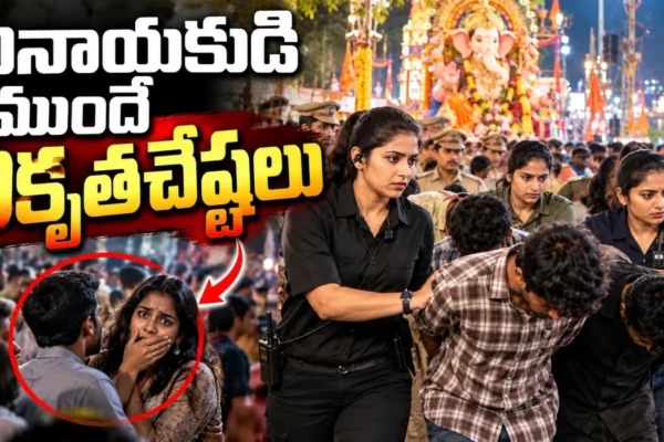 Eve teasing upon women before ganesh