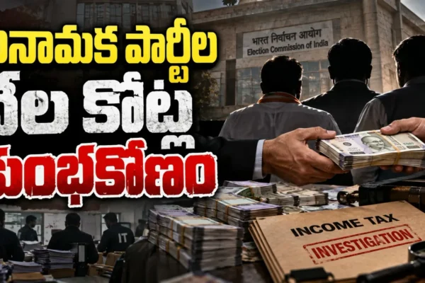 Gujarat New Political Parties Money Scam
