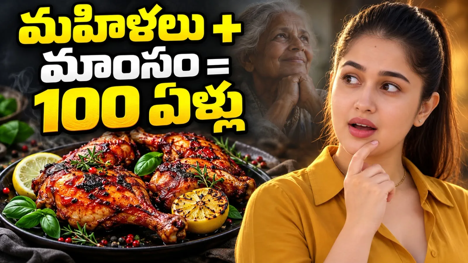 మహిళలు + మాంసం = 100 ఏళ్లు – అమెరికన్ జర్నల్ ఆఫ్ క్లినికల్ న్యూట్రిషన్